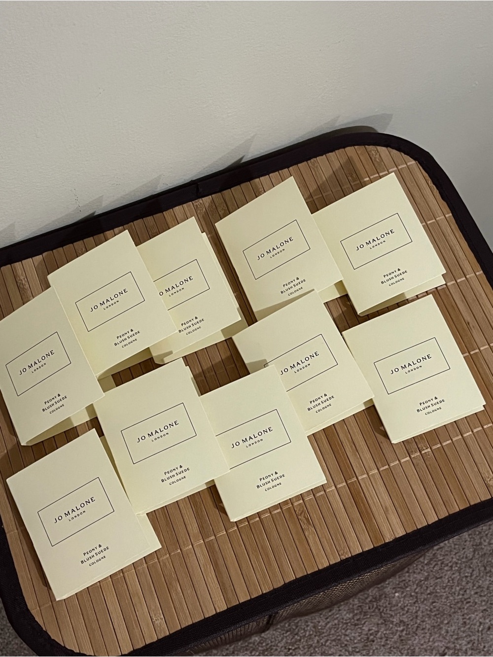 Jo Malone Peony & Blush Suede— Soft Cream Set of 10